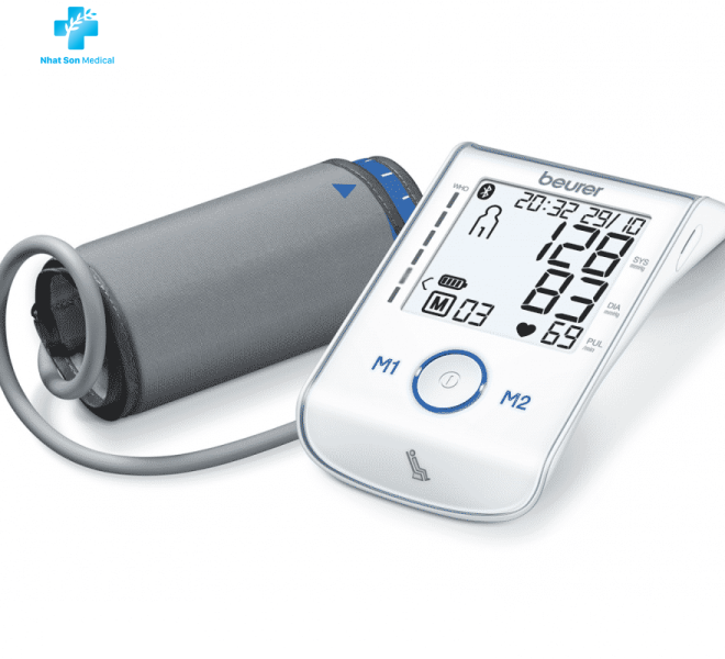 Máy đo huyết áp công nghệ bluetooth pin khô MB 85 