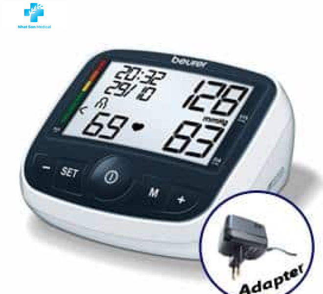 Máy đo huyết áp bắp tay Beurer BM40 (giá đã bao gồm adapter)