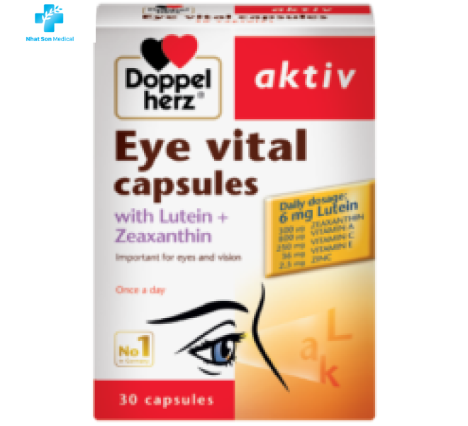 Thực phẩm bảo vệ sức khỏe Eye Vital Capsules (30 viên)