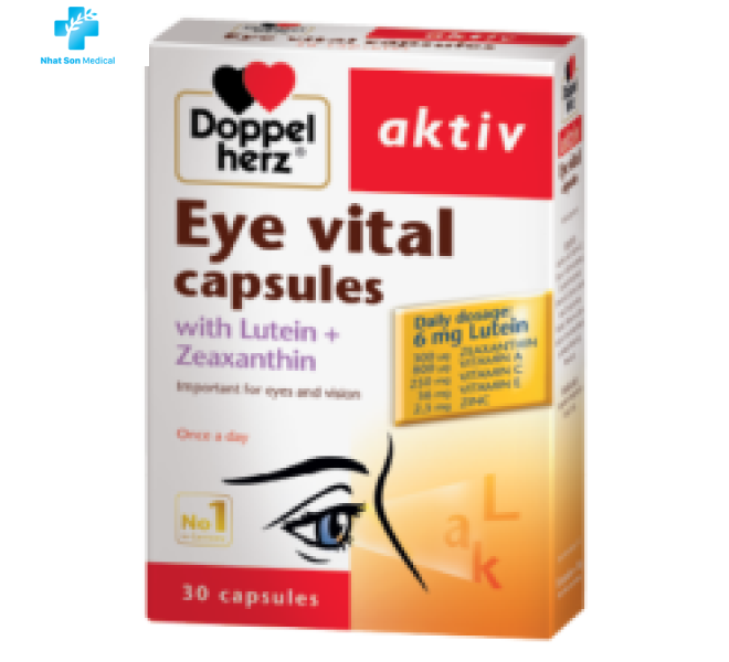 Thực phẩm bảo vệ sức khỏe Eye Vital Capsules (30 viên)
