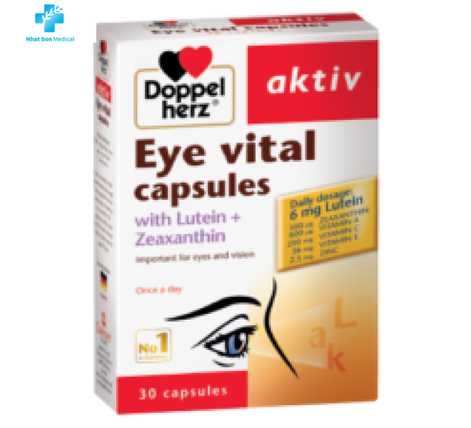 Thực phẩm bảo vệ sức khỏe Eye Vital Capsules (30 viên)